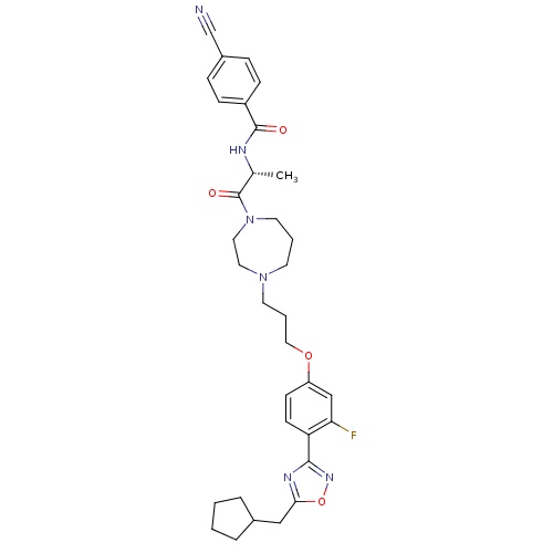 Chemical structure of BindingDB Monomer ID 50139274