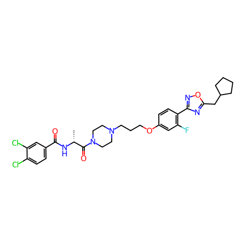 Chemical structure of BindingDB Monomer ID 50139280