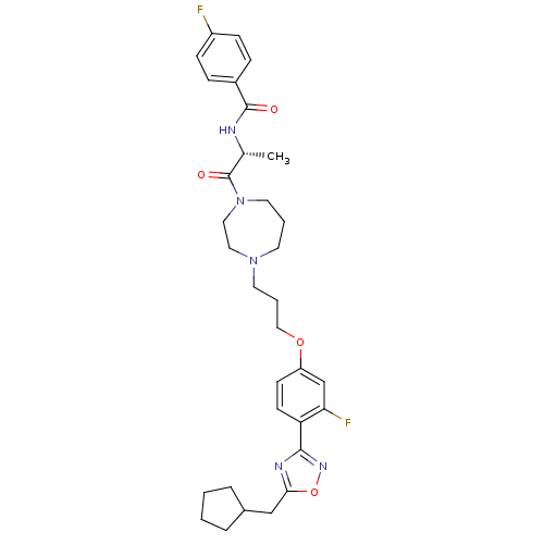 Chemical structure of BindingDB Monomer ID 50139285