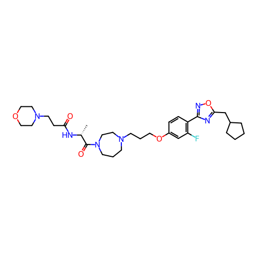 Chemical structure of BindingDB Monomer ID 50139288