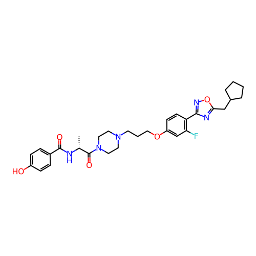 Chemical structure of BindingDB Monomer ID 50139333