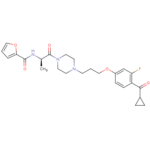 Chemical structure of BindingDB Monomer ID 50139348