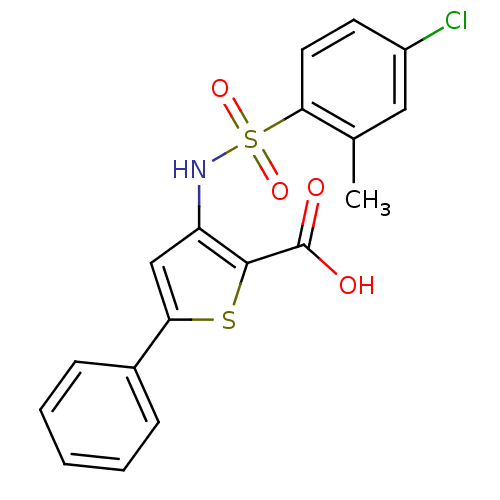 Chemical structure of BindingDB Monomer ID 50139669
