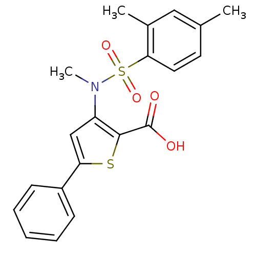 Chemical structure of BindingDB Monomer ID 50139684