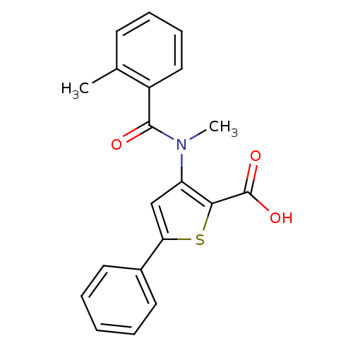 Chemical structure of BindingDB Monomer ID 50139685