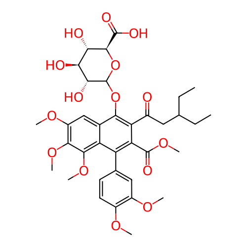 Chemical structure of BindingDB Monomer ID 50140284