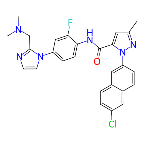 Chemical structure of BindingDB Monomer ID 50140363
