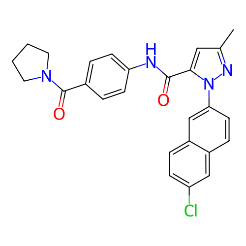 Chemical structure of BindingDB Monomer ID 50140382