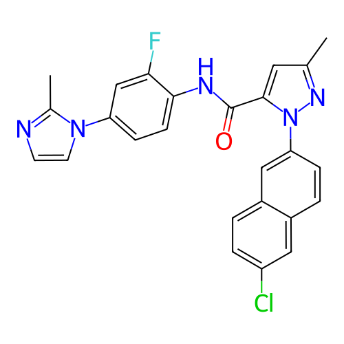 Chemical structure of BindingDB Monomer ID 50140400