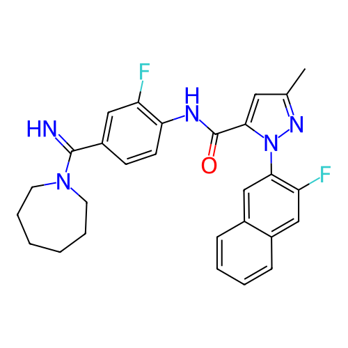 Chemical structure of BindingDB Monomer ID 50140421