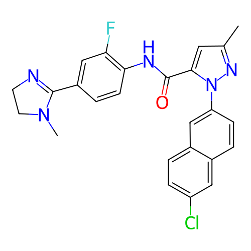 Chemical structure of BindingDB Monomer ID 50140422