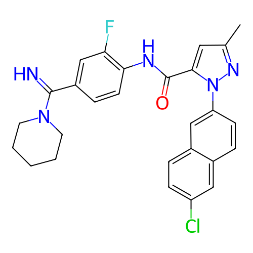 Chemical structure of BindingDB Monomer ID 50140438