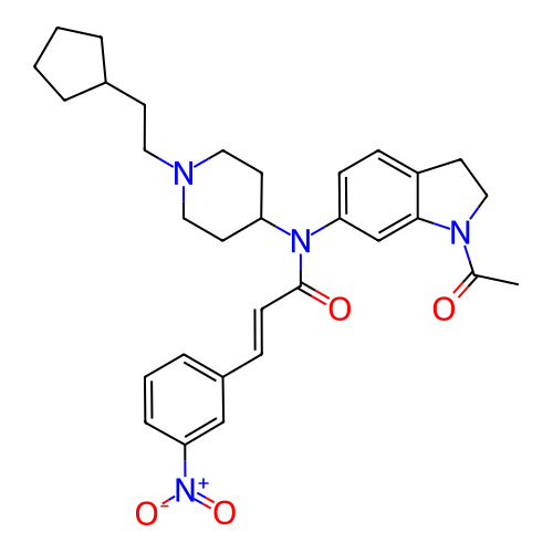 Chemical structure of BindingDB Monomer ID 50140478