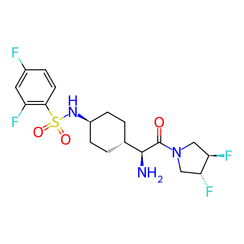 Chemical structure of BindingDB Monomer ID 50140542