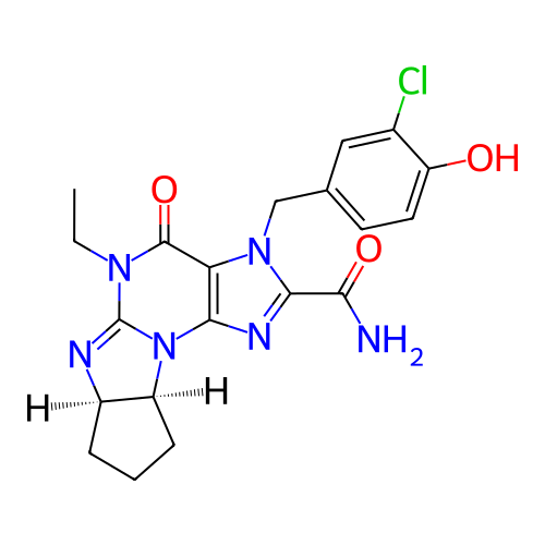 Chemical structure of BindingDB Monomer ID 50140593