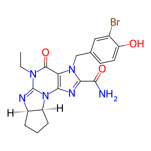 Chemical structure of BindingDB Monomer ID 50140624