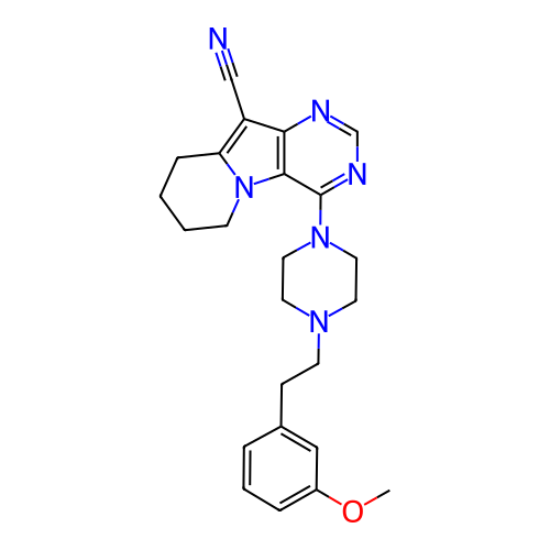 Chemical structure of BindingDB Monomer ID 50140822