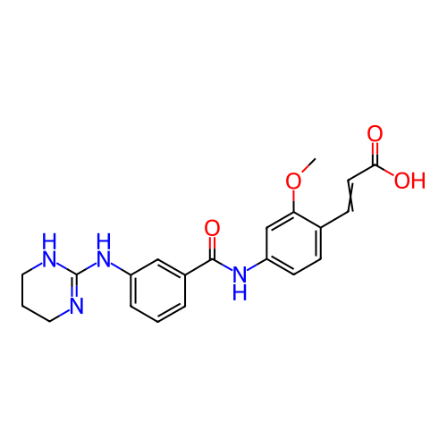 Chemical structure of BindingDB Monomer ID 50141321