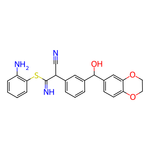 Chemical structure of BindingDB Monomer ID 50141399