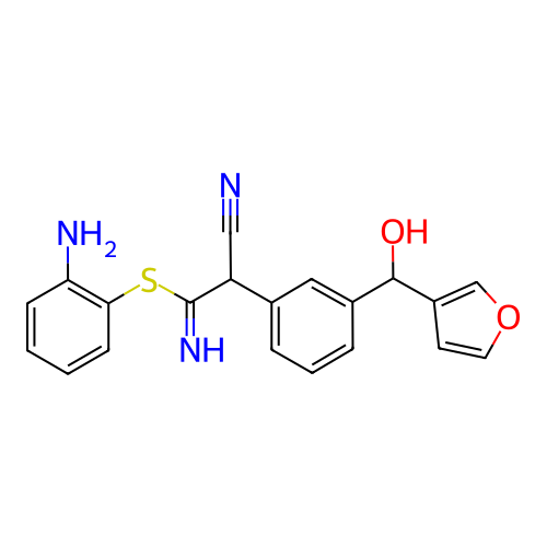 Chemical structure of BindingDB Monomer ID 50141409