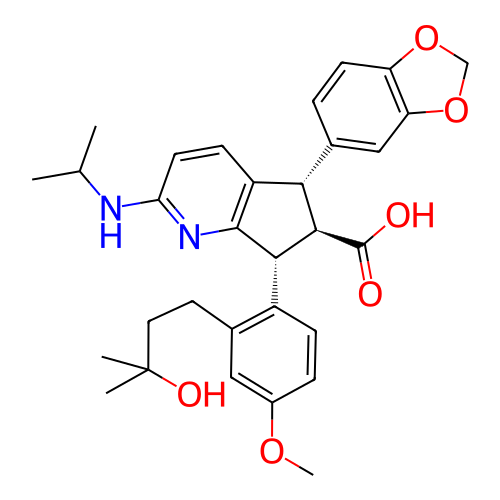 Chemical structure of BindingDB Monomer ID 50141457