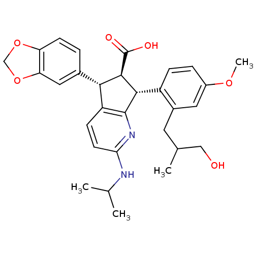 Chemical structure of BindingDB Monomer ID 50141460