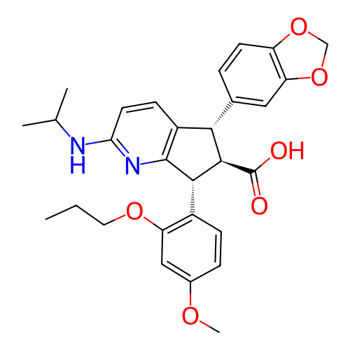 Chemical structure of BindingDB Monomer ID 50141462