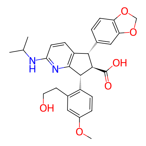 Chemical structure of BindingDB Monomer ID 50141463
