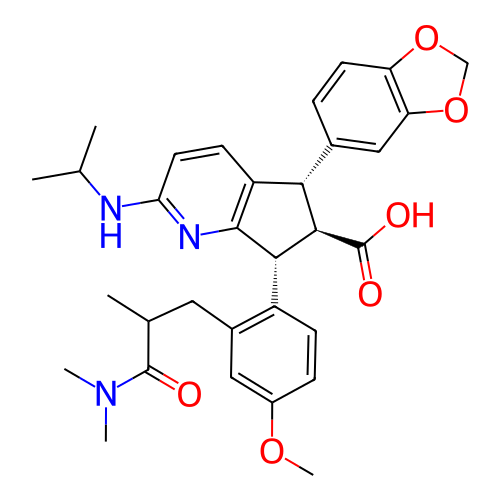 Chemical structure of BindingDB Monomer ID 50141468