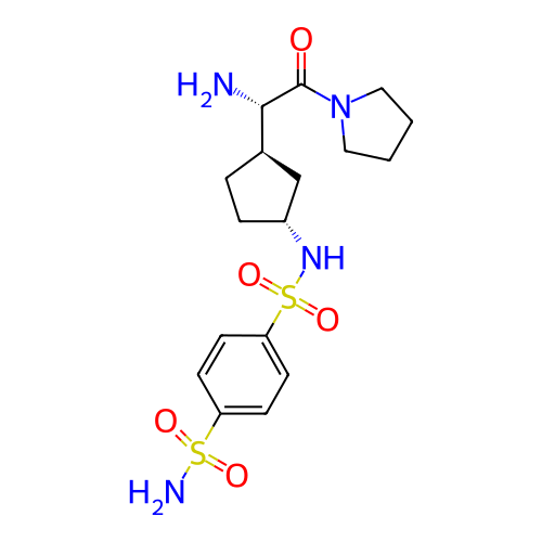 Chemical structure of BindingDB Monomer ID 50141621