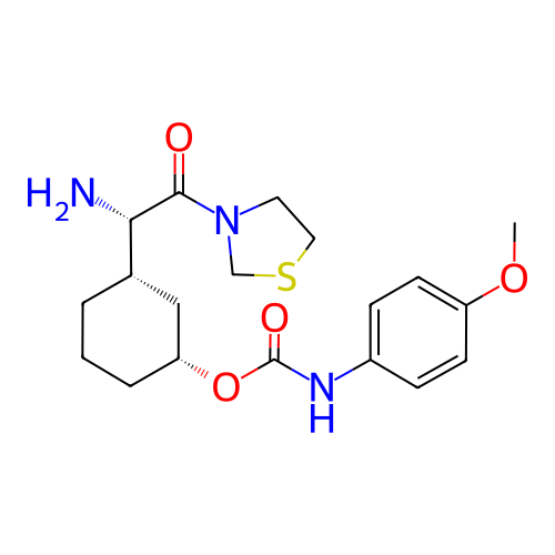 Chemical structure of BindingDB Monomer ID 50141622