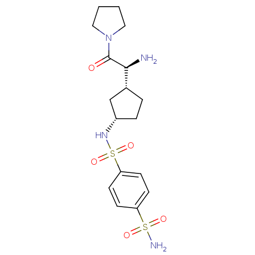 Chemical structure of BindingDB Monomer ID 50141624