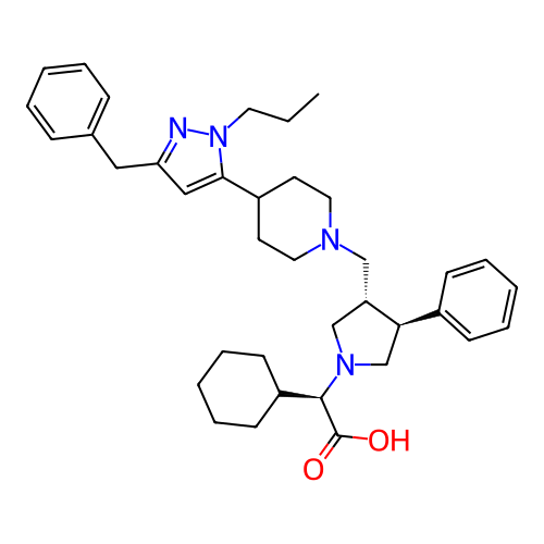 Chemical structure of BindingDB Monomer ID 50141860