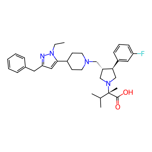 Chemical structure of BindingDB Monomer ID 50141876