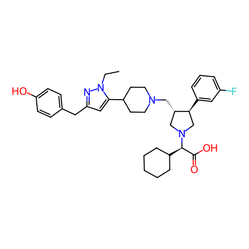 Chemical structure of BindingDB Monomer ID 50142018