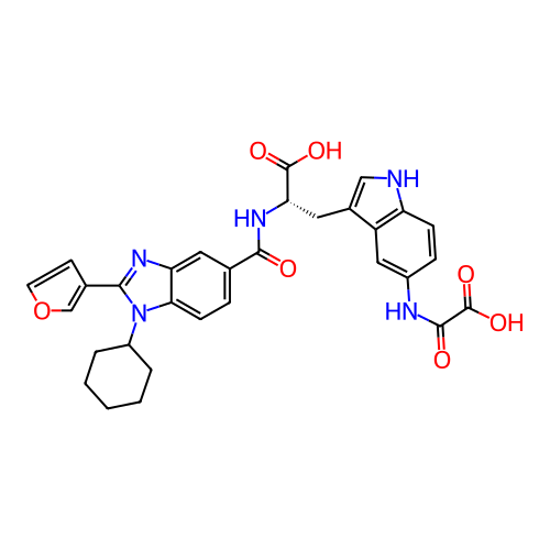 Chemical structure of BindingDB Monomer ID 50142042