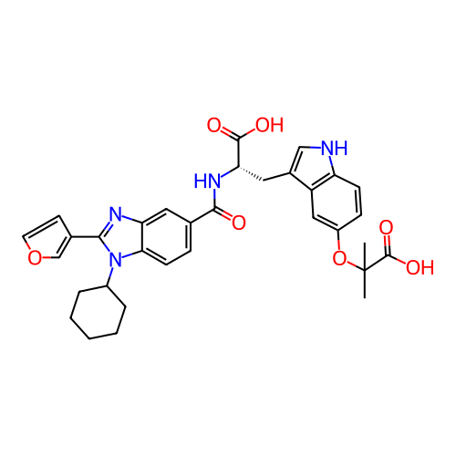 Chemical structure of BindingDB Monomer ID 50142044