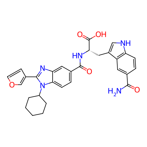 Chemical structure of BindingDB Monomer ID 50142056