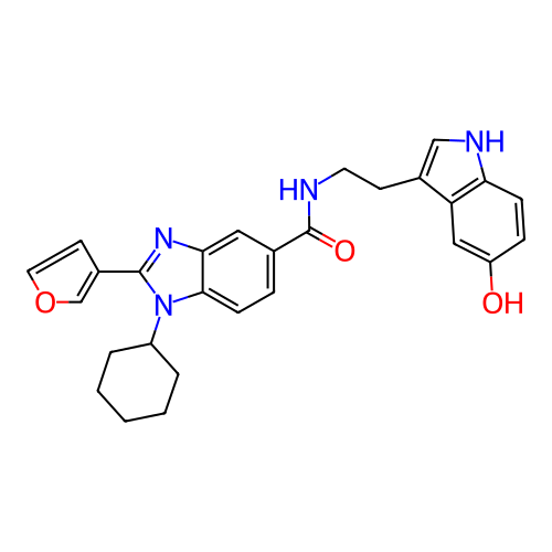 Chemical structure of BindingDB Monomer ID 50142063