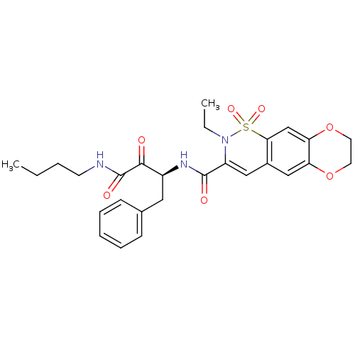 Chemical structure of BindingDB Monomer ID 50142289