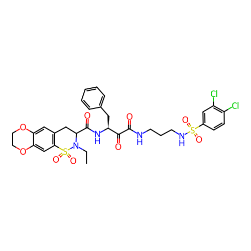Chemical structure of BindingDB Monomer ID 50142293