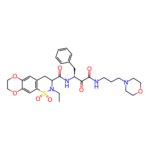 Chemical structure of BindingDB Monomer ID 50142300