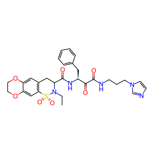 Chemical structure of BindingDB Monomer ID 50142303