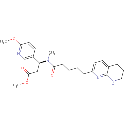 Chemical structure of BindingDB Monomer ID 50142343