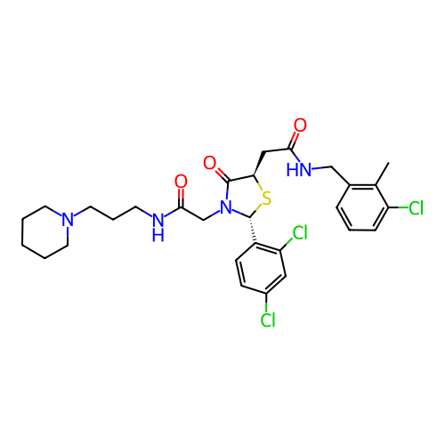 Chemical structure of BindingDB Monomer ID 50142347