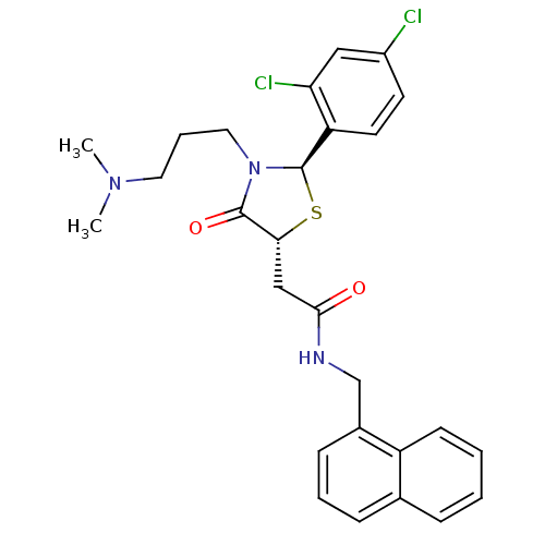 Chemical structure of BindingDB Monomer ID 50142357