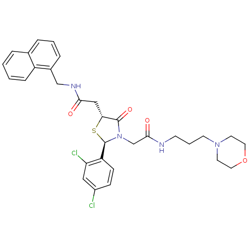 Chemical structure of BindingDB Monomer ID 50142364