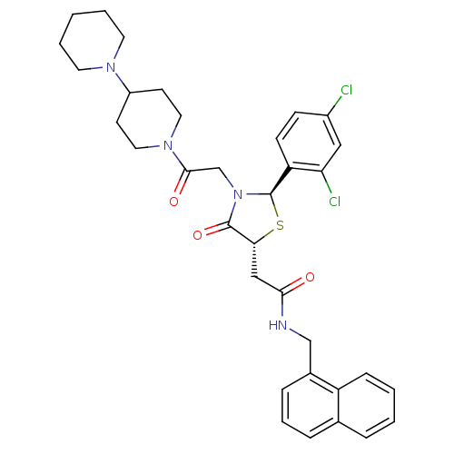Chemical structure of BindingDB Monomer ID 50142385
