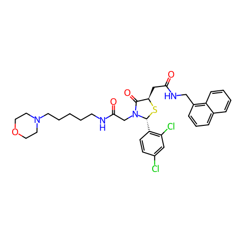 Chemical structure of BindingDB Monomer ID 50142395