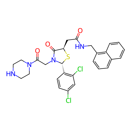 Chemical structure of BindingDB Monomer ID 50142402